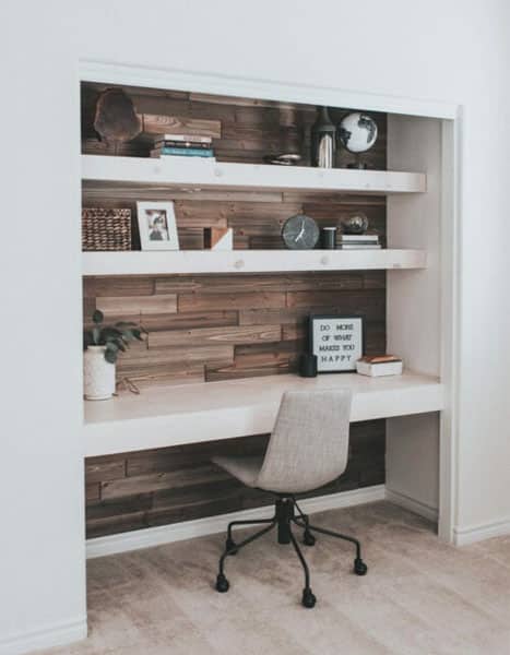 6 ideas para hacer un armario con escritorio integrado - Armarios Kirchen