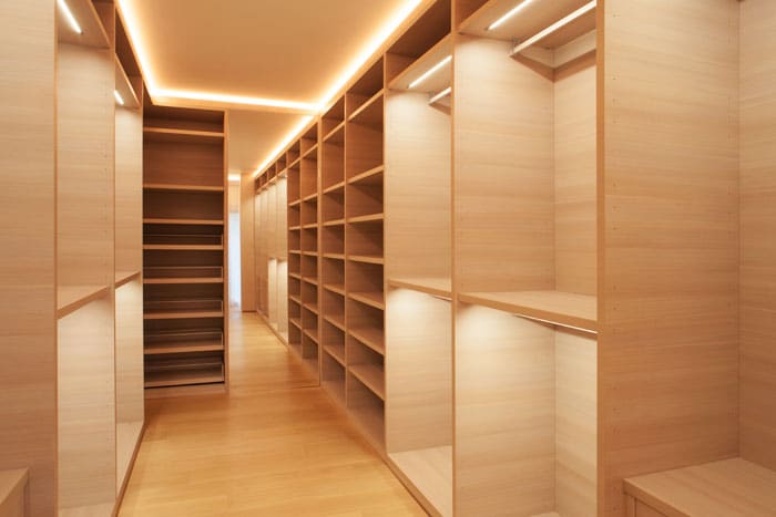 vestidor de melamina